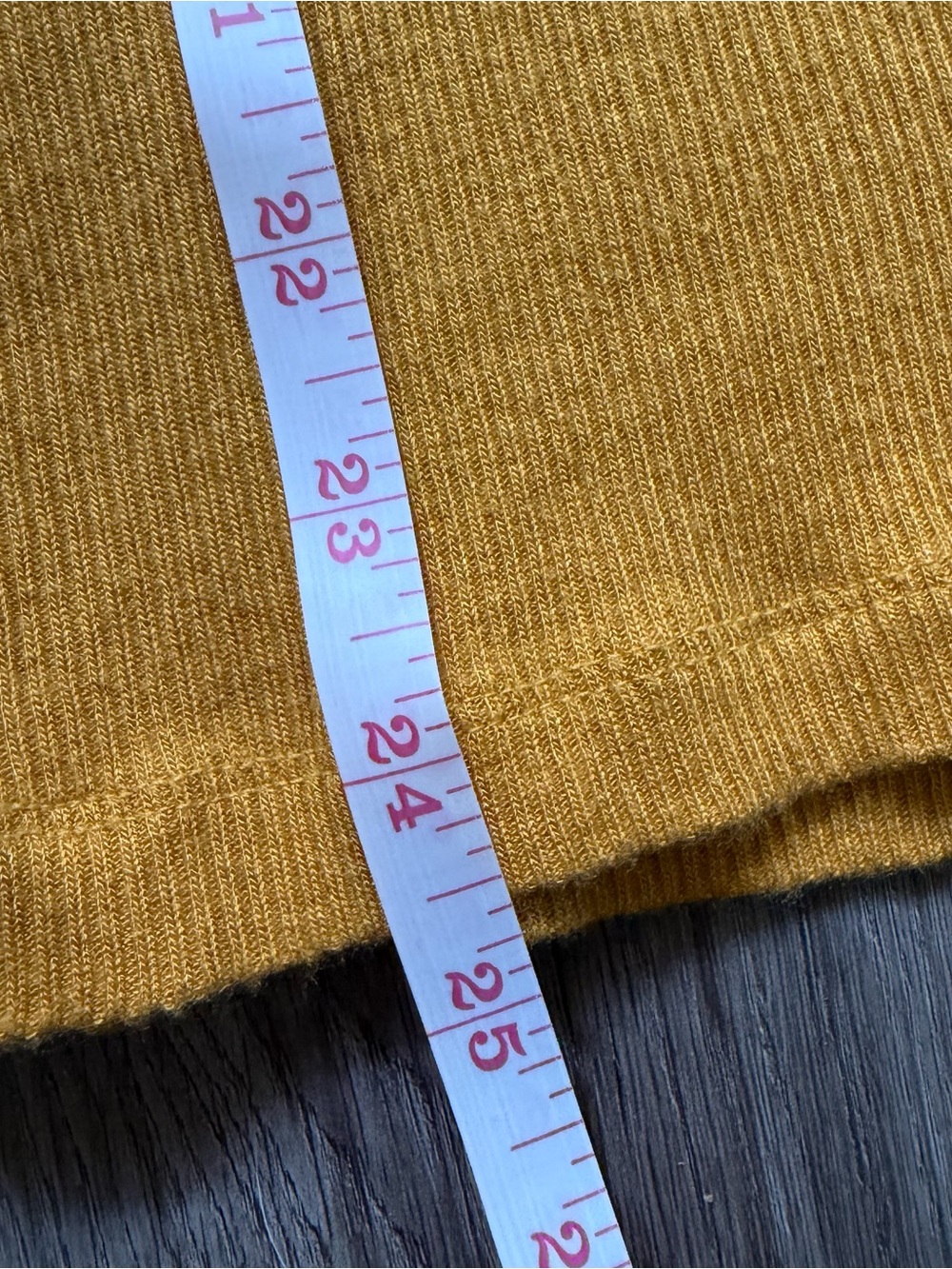 J Crew Ribbed Gold Tank Top - Picture 4 of 4